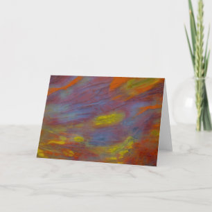 Petrified Wood Close-Up Card