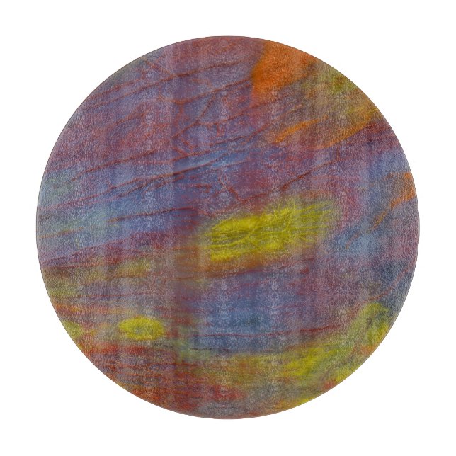 Petrified Wood Close-Up Cutting Board (Front)