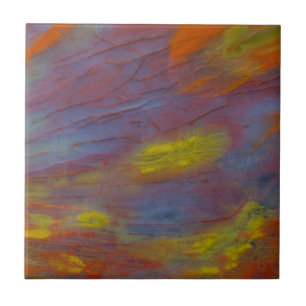 Petrified Wood Close-Up Tile