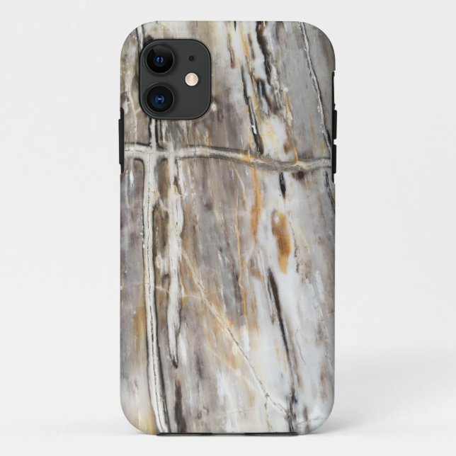 Petrified Wood iPhone Case (Back)