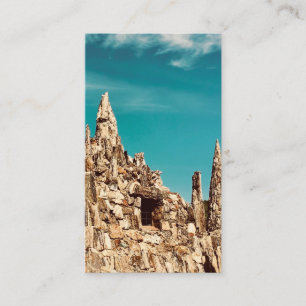 petrified wood park business card