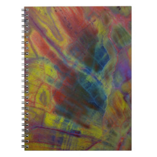 Petrified Wood Vertical Notebook