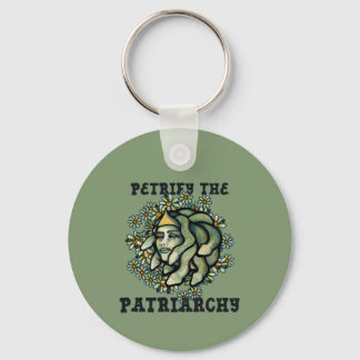 Petrify the Patriarchy Medusa Gorgon Key Ring