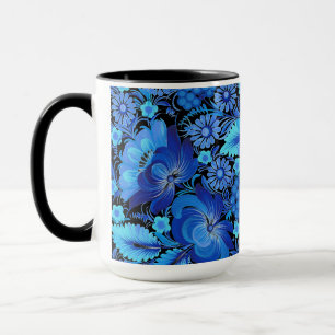 Petrikivka Ukrainian traditional art  Mug