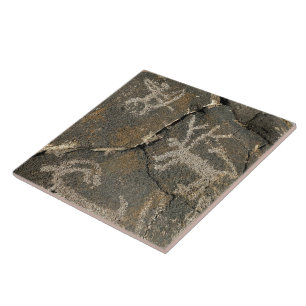 Petroglyph Ceramic Tile