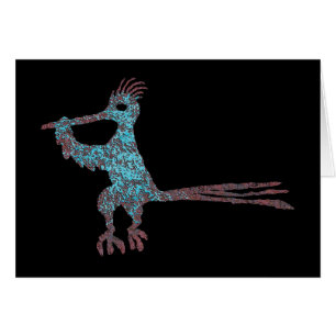 Petroglyph, New Mexico Road Runner