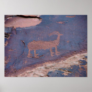 Petroglyph Poster