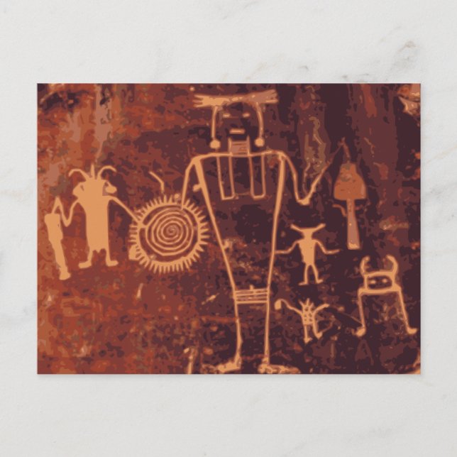 Petroglyphs, Dinosaur National Monument, Colorado Postcard (Front)