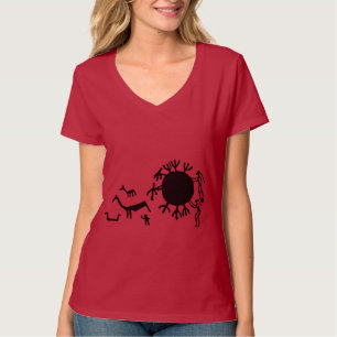 Petroglyphs Rock Carvings in Tanum T-Shirt