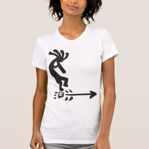 Petroglyphs Silhouette Kokopelli T-Shirt