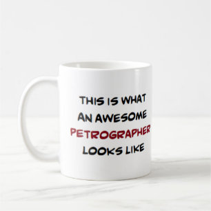 petrographer, awesome coffee mug