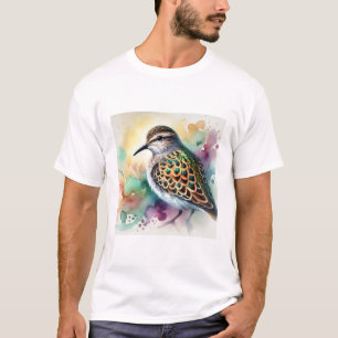 Petroica in Blooming Light 310824AREF129 - Waterco T-Shirt
