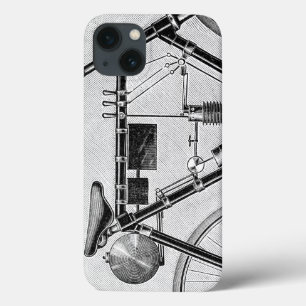 Petrolette Omega Motorcycle, 1895 iPhone 13 Case