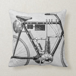 Petrolette Omega Motorcycle, 1895 Cushion