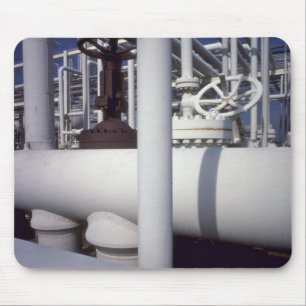 Petroleum refinery pipeline mouse mat