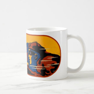 Petroliana mug - vintage racers