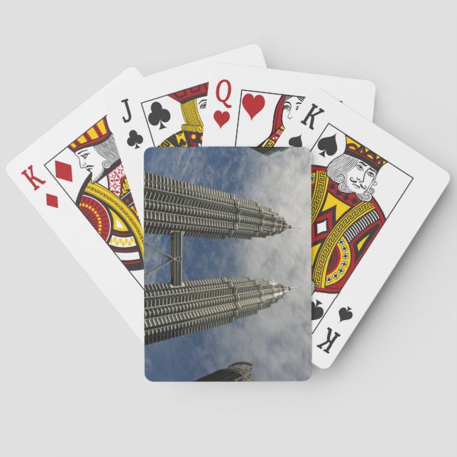 Petronas Towers Kuala Lumpur Malaysia Playing Cards (Back)