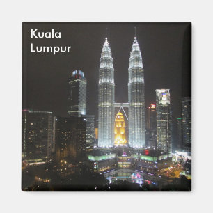 petronas towers malaysia magnet
