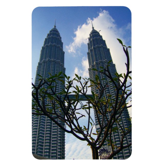petronas towers shrub magnet (Vertical)