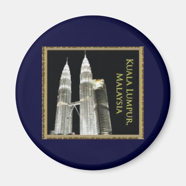 Petronas Twin Towers Magnet (Front)