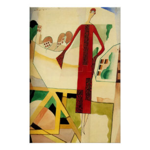 Petrouchka by Rene Magaritte T-Shirt Poster