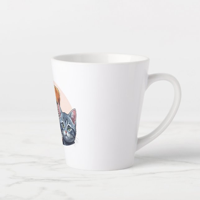 pets and dog latte mug (Right)