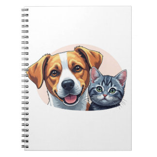 Pets and dog notebook
