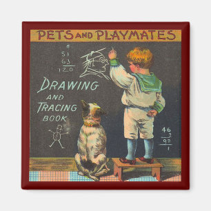 Pets and Playmates Magnet