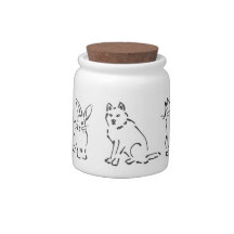 Pets Design: Cat, Bunny, Dog, Hamster sketches