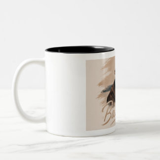 Pet's Elegant Typography Name and Photo mug