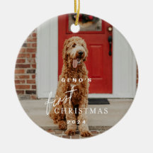 Pets First Christmas Ornament