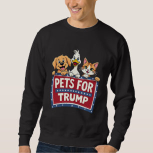 Pets For Trump Cats Maga Dogs Election Sweatshirt