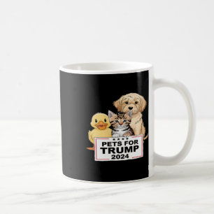 Pets For Trump Funny Vote President 2024 Coffee Mug