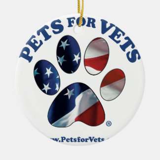 Pets for Vets Ceramic Tree Decoration