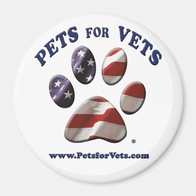 Pets for Vets Magnet (Front)