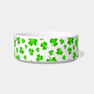 Pet's Name Lucky Dog St. Patrick's Day Bowl