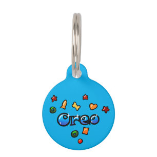 Pet's name Oreo croquettes Pet Tag