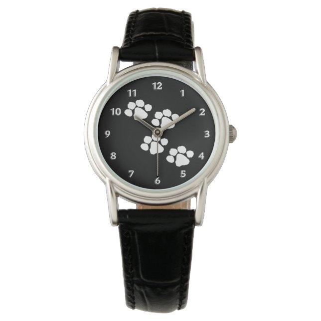 Pets Paw Prints Watch (Front)