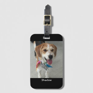 Pet's Photo or Child's Photo & Name Luggage Tag