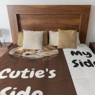 Pet's Side My Side Fleece Blanket