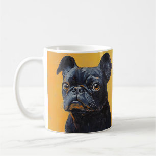 Pet's Simple Modern Cool Typography Name and Photo Coffee Mug