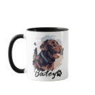 Pet's Simple Modern Cool Typography Name and Photo