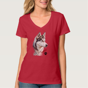 Pet's Simple Modern Cool Typography Name T-Shirt