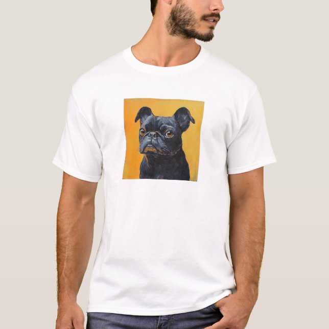 Pet's Simple Modern Custom Photo Add Your Own  T-Shirt (Front)