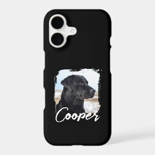 Pet's Simple Modern Typography Name and Photo