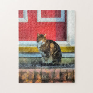 Pets - Tabby Cat by Red Door Jigsaw Puzzle
