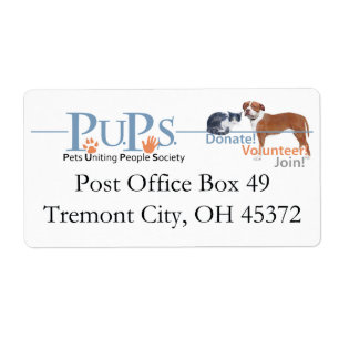 Pets Uniting People Society Labels