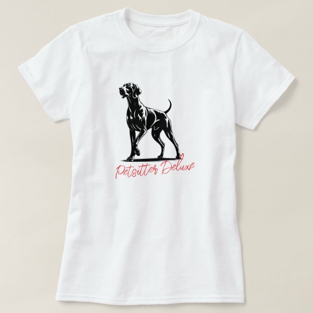 Petsitter Weimaranian Shirt (Design Front)