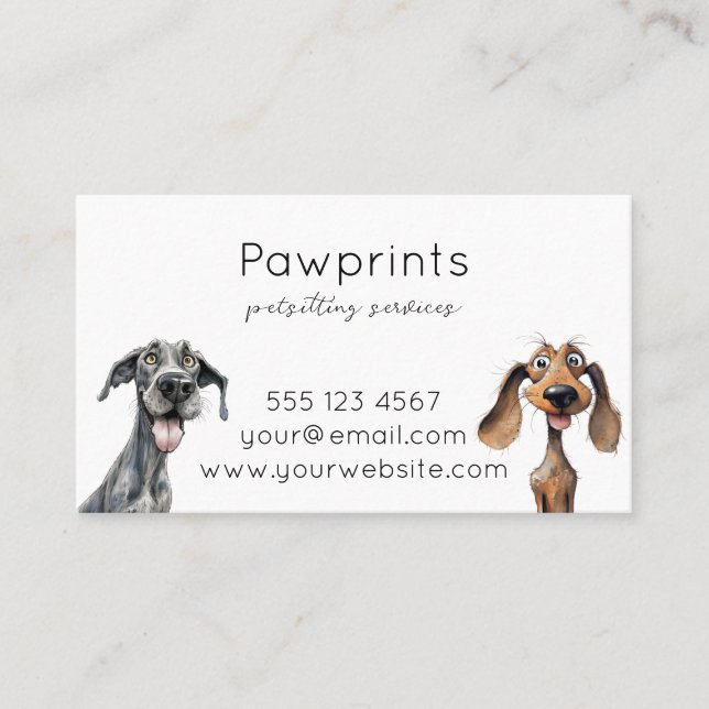 Petsitting Business Card (Front)