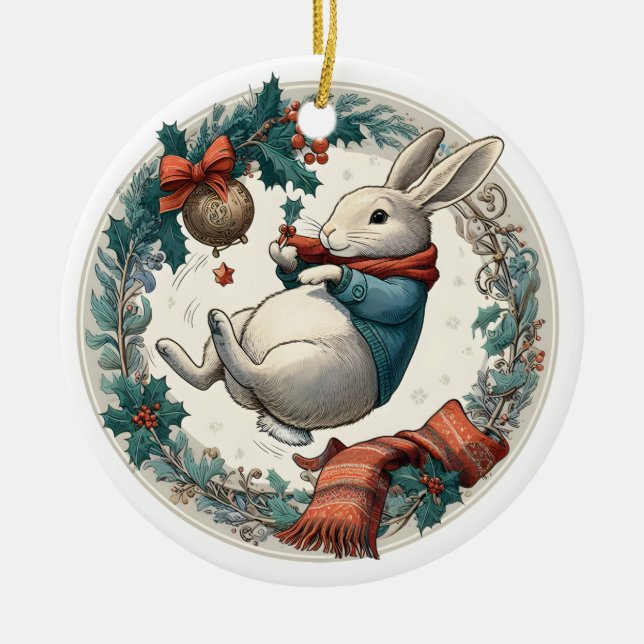 Petter rabbit Ornament (Front)